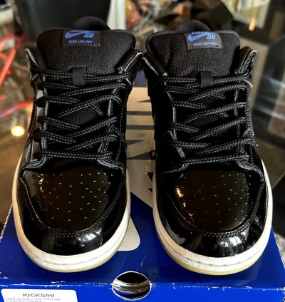 Rare Nike Sb Dunk Low Space Jam Patent Black 304292-021
