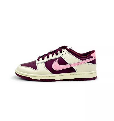Dr9705-100 Nike Dunk Low Valentines Day 2023 Sail Beige Pink Brown Chocolate