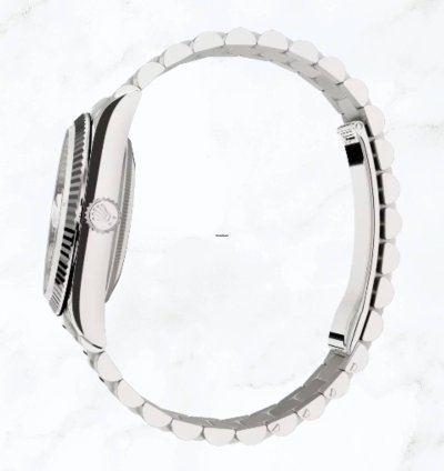 Rolex Day-date 36 White Gold White Roman Dial 128239 new Unworn