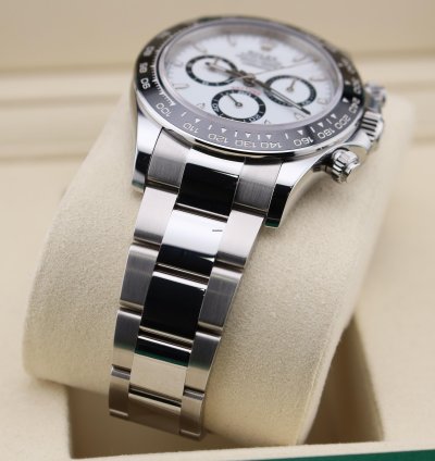 Rolex Daytona 2025 New Daytona Panda White Dial 126500ln New Unworn Full Set