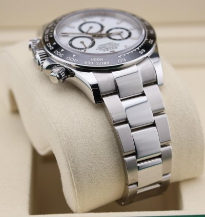 Rolex Daytona 2025 New Daytona Panda White Dial 126500ln New Unworn Full Set