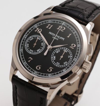 Patek Philippe Chronograph 5170g-010 Black Dial 2017 White Gold Unpolished Full Set