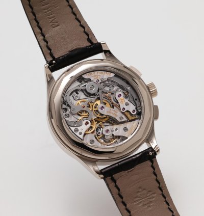 Patek Philippe Chronograph 5170g-010 Black Dial 2017 White Gold Unpolished Full Set