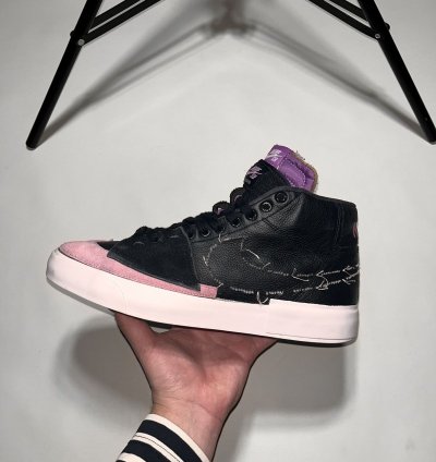 Rare Nike Sb Zoom Blazer Mid Edge Black