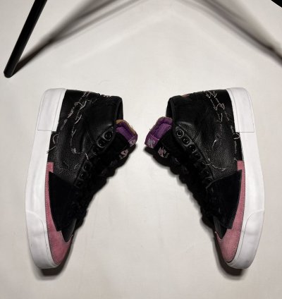 Rare Nike Sb Zoom Blazer Mid Edge Black