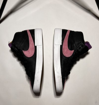 Rare Nike Sb Zoom Blazer Mid Edge Black