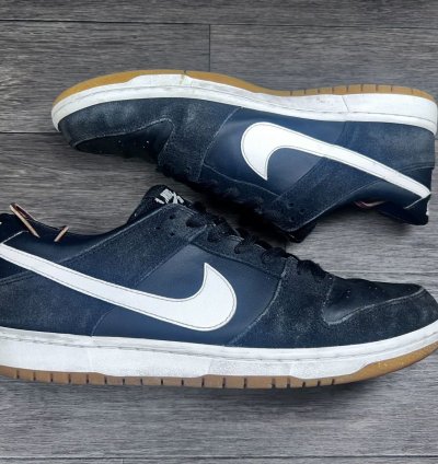 Rare Size 10 5 - Nike Sb Zoom Dunk Low Pro Black Gum 2017