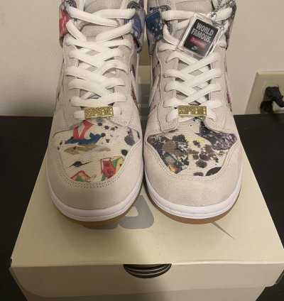 Supreme Nike Sb Dunk High Remmellzee