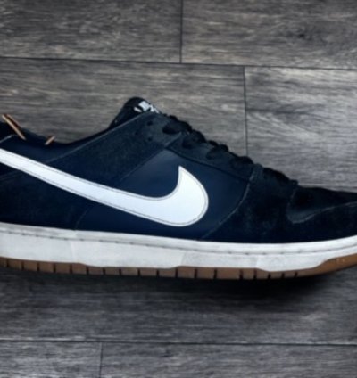 Rare Size 10 5 - Nike Sb Zoom Dunk Low Pro Black Gum 2017