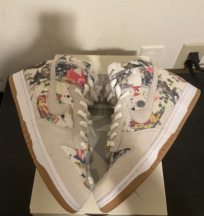 Supreme Nike Sb Dunk High Remmellzee