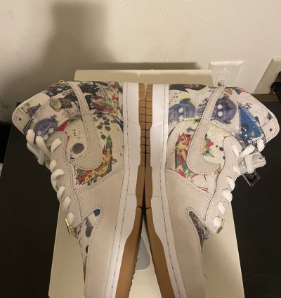 Supreme Nike Sb Dunk High Remmellzee