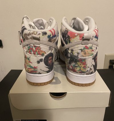 Supreme Nike Sb Dunk High Remmellzee
