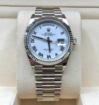 Rolex Day-date 36 White Roman