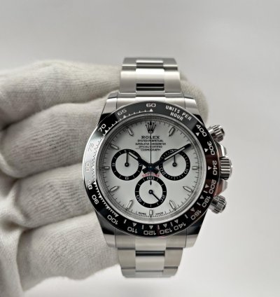 Rolex Daytona 2025 New White Dial Panda 126500ln
