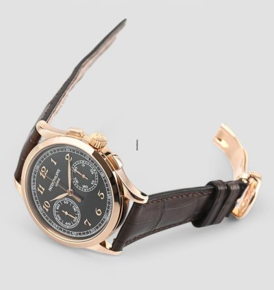 Patek Philippe Chronograph 5170r Chronograph 18k Rose Gold Black Dial