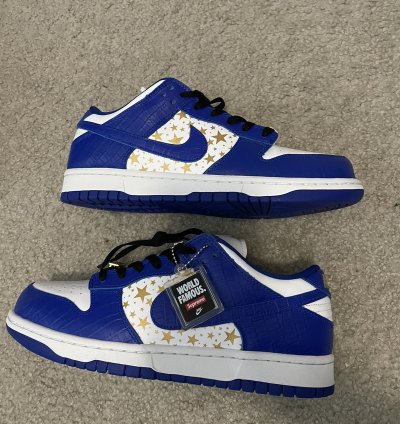 Supreme Nike Sb Dunk Low Blue