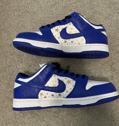 Supreme Nike Sb Dunk Low Blue