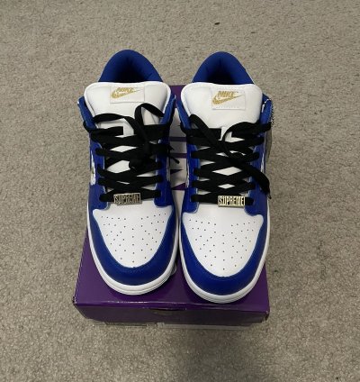 Supreme Nike Sb Dunk Low Blue