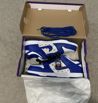 Supreme Nike Sb Dunk Low Blue