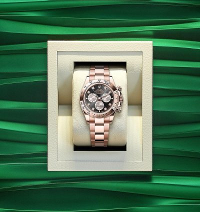 Rolex Daytona 2025 Unworn Daytona Rose Goldblack Diamond Dial Sundust Subdials Dia