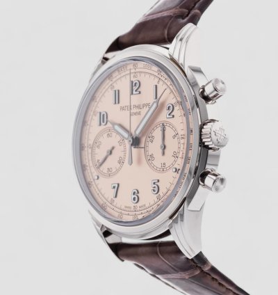 Patek Philippe Chronograph 5172g Salmon 18k White Gold