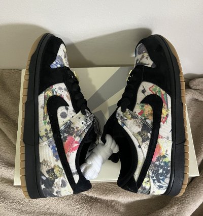 Supreme Nike Sb Dunk Low Rammellzee 9 5