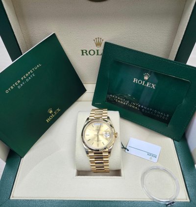 Rolex Day-date 36 Yellow Gold Full Stickers