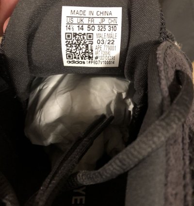 Adidas Yeezy 500 Utility Black 14 5