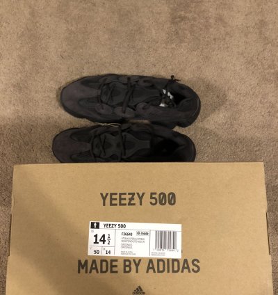 Adidas Yeezy 500 Utility Black 14 5