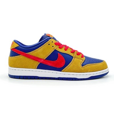 Nike Sb Dunk Low Pro Wheat Purple Reverse Papa Bear Red