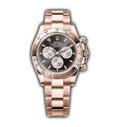 Rolex Daytona 40mm 18k Everose Gold Black And Sundust Dial On Bracelet New Caliber