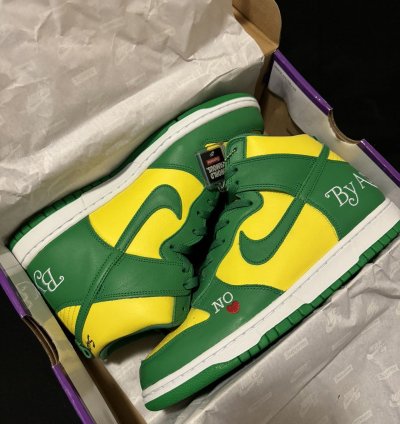 Supreme Nike Sb High Dunk Brazil Size 11