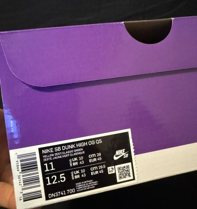 Supreme Nike Sb High Dunk Brazil Size 11