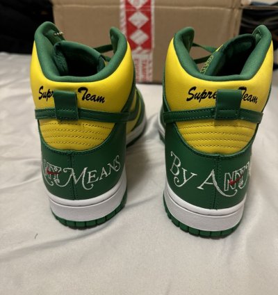 Supreme Nike Sb High Dunk Brazil Size 11