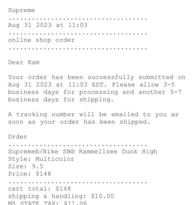 Supreme Nike Sb Rammellzee Dunk High