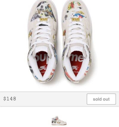 Supreme Nike Sb Rammellzee Dunk High