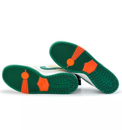 Jarritos × Nike Sb Dunk Low Phamtom Safety Orange-malachite Fd0860-001