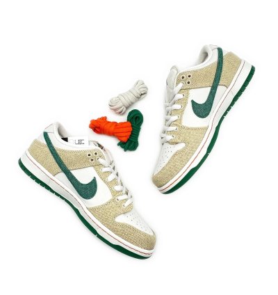 Jarritos × Nike Sb Dunk Low Phamtom Safety Orange-malachite Fd0860-001