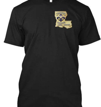 Louisiana State Police T-shirt Made In The Usa Size S To 5xl