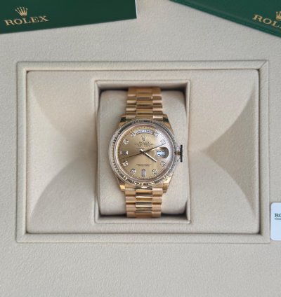 Rolex Day-date 36 Yellow Gold Ref 128238 Year 2022 Unworn