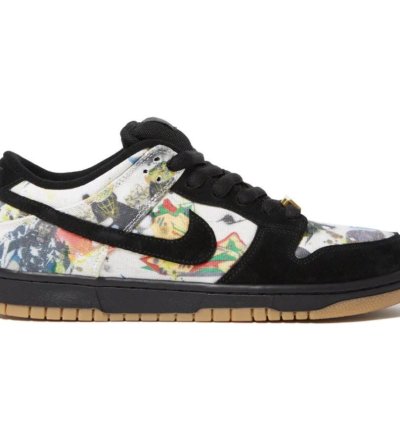 Supreme Nike Sb Rammellzee Dunk Low Multicolor Size 9 5 Mens