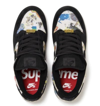Supreme Nike Sb Rammellzee Dunk Low Multicolor Size 9 5 Mens