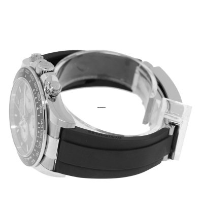 Rolex Daytona 40mm 18k White Gold Black Dial Black Bezel 126519ln