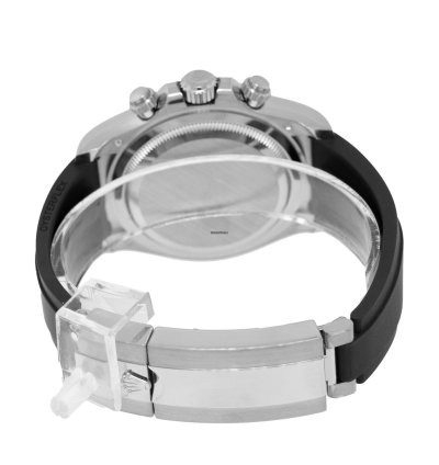 Rolex Daytona 40mm 18k White Gold Black Dial Black Bezel 126519ln
