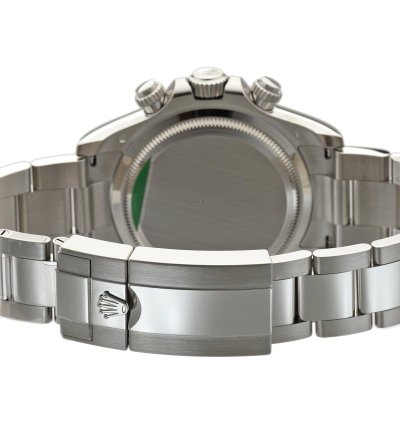 Rolex Daytona 40mm 18k White Gold Black Dial Caliber 4131