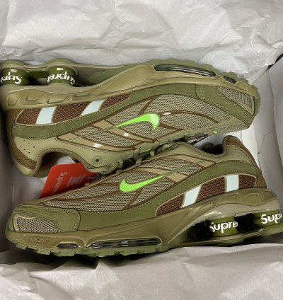 Supreme Nike Shox 2 Olive