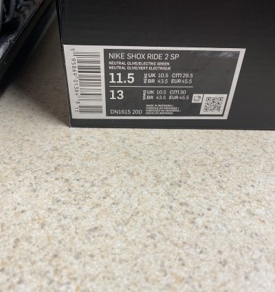 Supreme Nike Shox 2 Olive