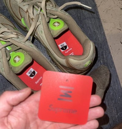 Supreme Nike Shox Olive