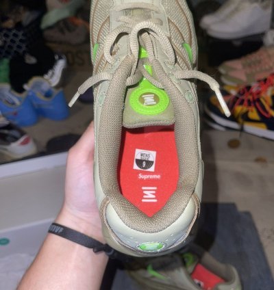 Supreme Nike Shox Olive