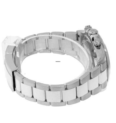 Rolex Daytona 40mm 18k White Gold Blue Dial White Gold Bezel 116509